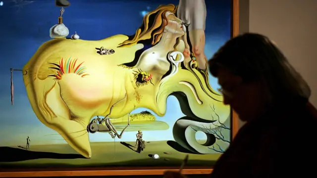 полотно Далі під назвою "Великий мастурбатор"