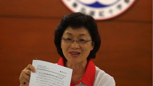 台湾红十字会面临募款危机，王清峰坦言受到打击。（资料图片）