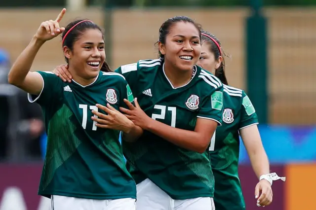 Jugadores de México.