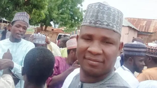 Jafar Kanoma at the wedding