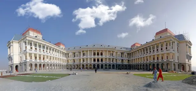 په ۲۰۱۹ کال کې د دارالامان ماڼۍ له بيا جوړولو وروسته