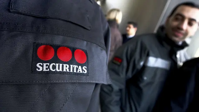 Una chaqueta con el logopix bet aposta gratisSecuritas AB.
