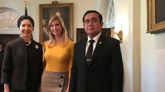 อิวานกา ทรัมป์ กับประยุทธ์และภริยา