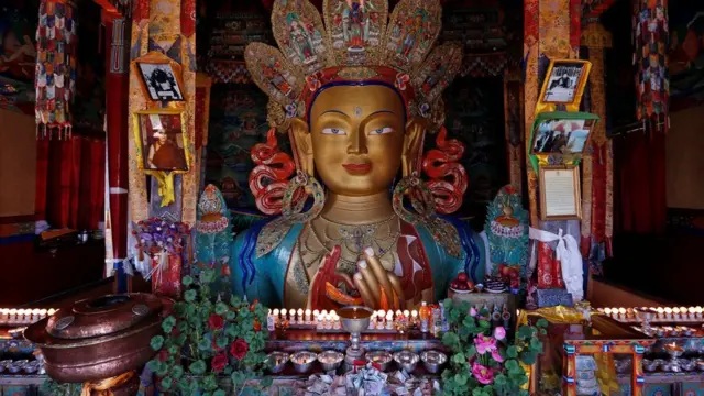 मैत्रेय बुद्ध, थिकसे बौद्ध विहार