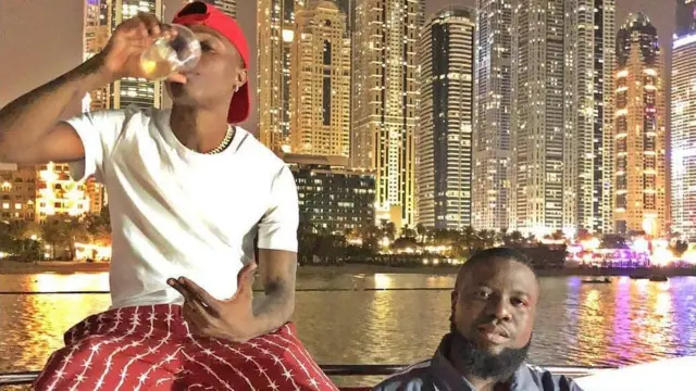 Hushpuppi and Nigeria popular Nigerian musician Wizkid