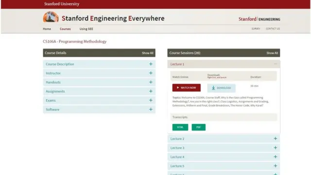 Página web del curso