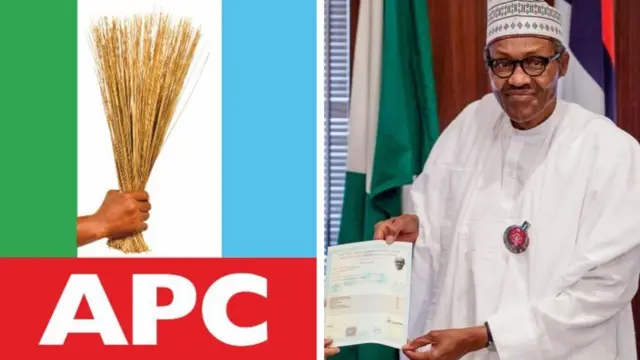 Aarẹ Buhari ati ami idamọ APC