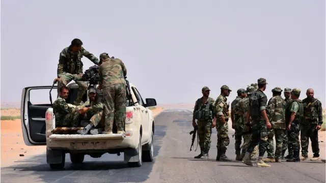 Правительственные войска расширили зону контроля в районе сирийской провинции Дейр-эз-Зор