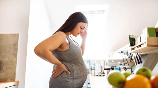 கர்ப்பிணிப் பெண், கர்ப்பமுற்ற பெண்கள், உடல் தோரணை, உடல் எடைப் பரவல், மன அழுத்தம்