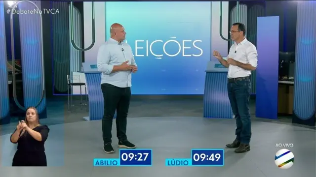 Segundo turno em Cuiabá: Abílio Brunini (PL) e Lúdio Cabral (PT) na afiliada na TV Globo