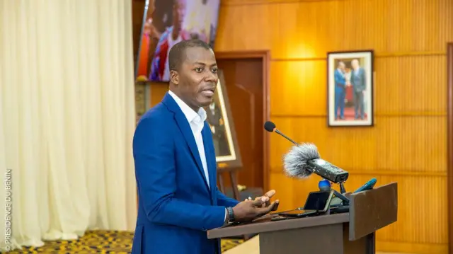 Wilfried Léandre Houngbédji, Secrétaire général adjoint et porte-parole du gouvernement du Bénin.