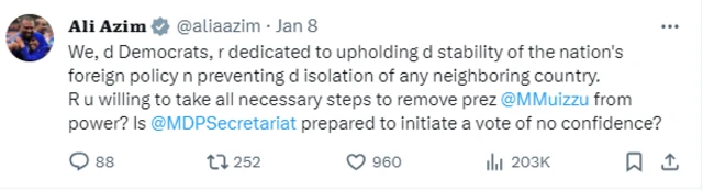 இந்தியா- மாலத்தீவு சர்ச்சையில் இஸ்ரேல் தலையீடு