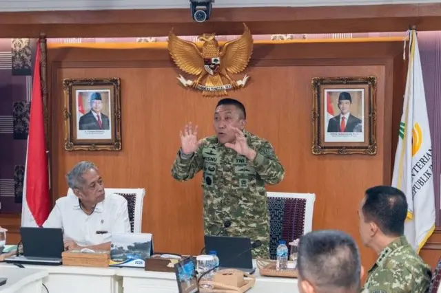 Kementerian Sosial bertemu dengan jajaran TNI