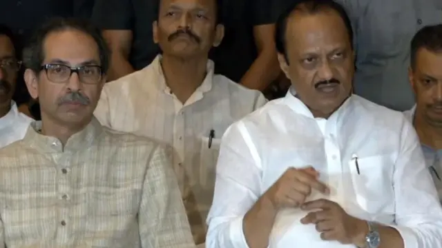 उद्धव ठाकरे आणि अजित पवार