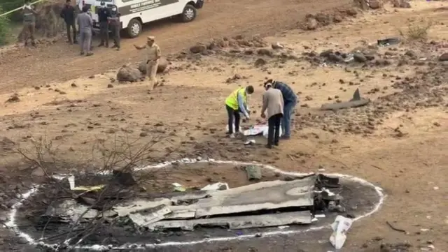 बारामती विमान अपघात 