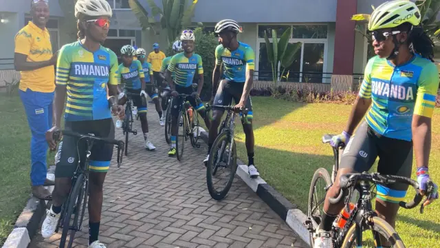 Ikipe isiganwa ku magare yagiye i Birmingham