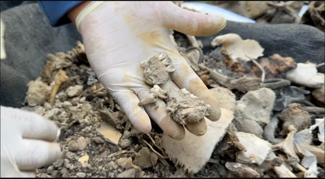 Hadhaaga lafaha ayaa ku jira burburka Rafah
