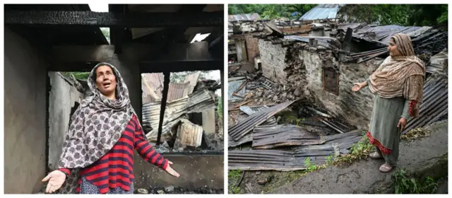 নিয়ন্ত্রণ রেখার দুই প্রান্তের মানুষের ঘরবাড়ি ভেঙ্গেছে, আতঙ্কে তারা ঘর ছাড়ছেন - ফাইল ছবি