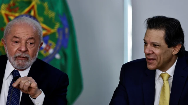 Luiz Inácio Lula da Silva e Fernando Haddad