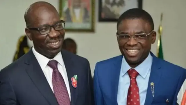 Deputy govnor Shaibu tok say im dey loyal to Obaseki