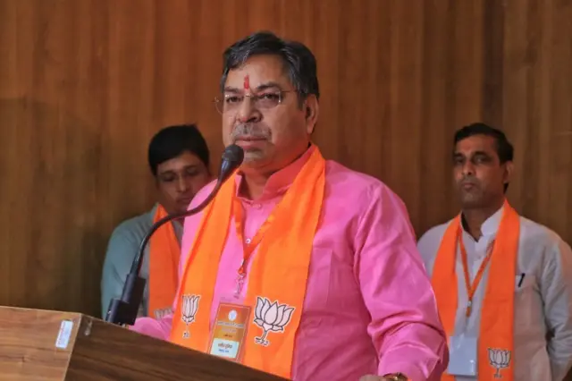 राजस्थान भाजपा के पूर्व प्रदेश अध्यक्ष सतीश पूनिया.