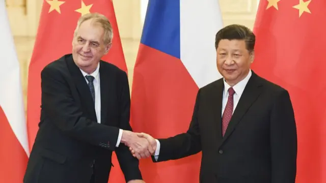 捷克總統澤曼長期與中國關係良好