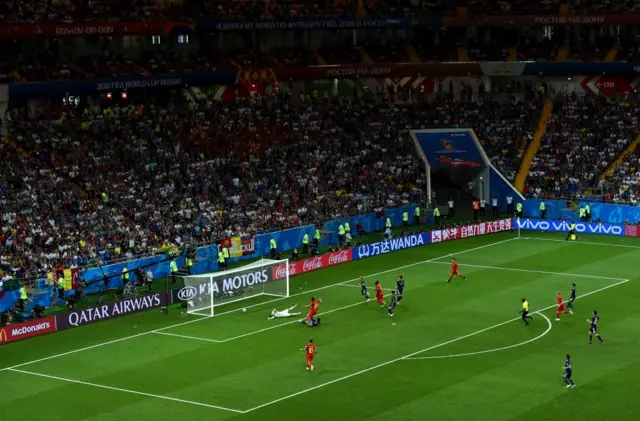 Hubo 169 goles en el torneo, unos espectaculares con disparos de larga distancia, pero el de Chadli para darle la victoria a Bélgica sobre Japón en el último minuto fue una obra de arte.