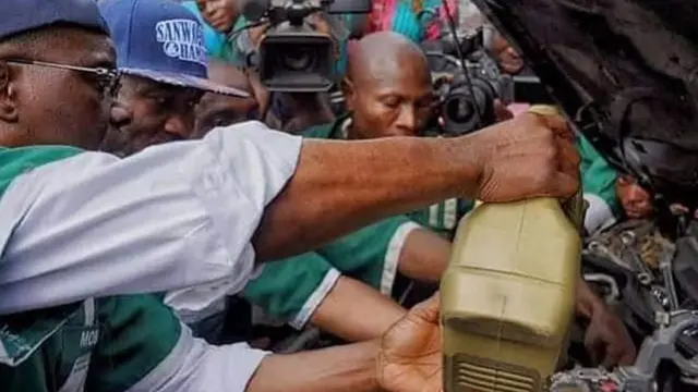 Babajide Olusola Sanwo-Olu and Dr Obafemi Hamzat