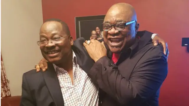 Ajimobi pẹlu gomina tẹlẹ nipinlẹ Oyo, Alao akala