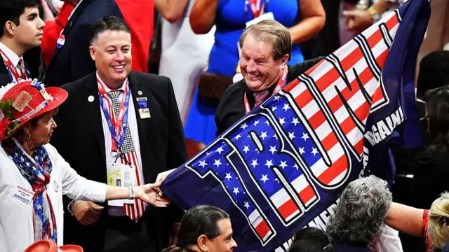 Митинг сторонников Трампа