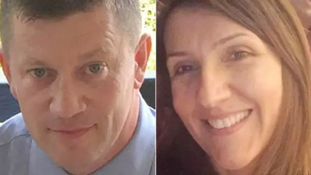 PC Keith Palmer dan Aysha Frade