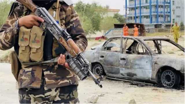 US drone strike attack