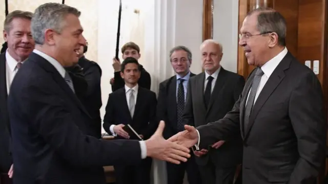 Filippo Grandi, Sergey Lavrov