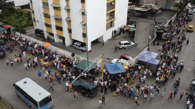 Votação na Venezuela