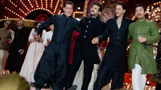 অনন্ত আম্বানির প্রাক-বিবাহ অনুষ্ঠানে মঞ্চ মাতিয়েছিলেন অভিনেতা সালমান খান, রাম চরণ, শাহরুখ খান এবং আমির খান।