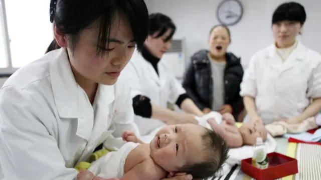 ทารกเกิดใหม่ในจีน