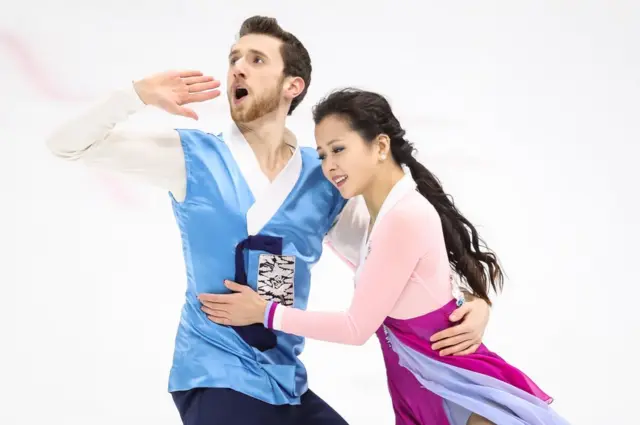 1월 7일 국가대표 3차 선발전 겜린 알렉산더-민유라 조