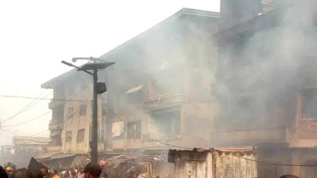 Ọkụ gbara n'Onịcha