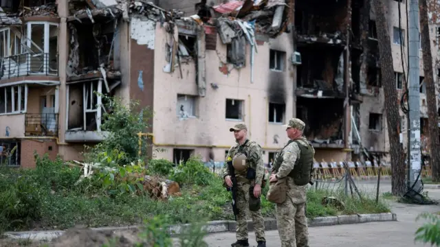 جنود أوكرانيون