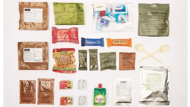 Una ración del ejército danés