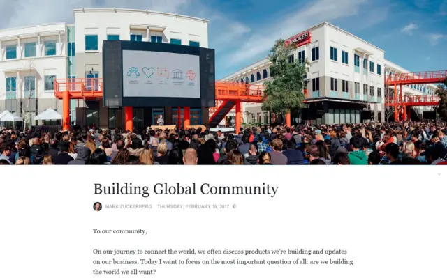 La carta de Mark Zuckerberg