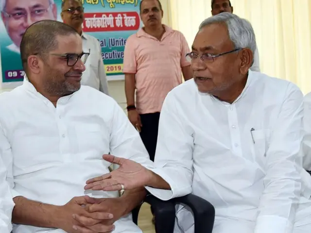 नीतीश कुमार और प्रशांत किशोर