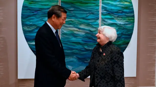 耶倫已與何立峰進行了三次面對面會談。