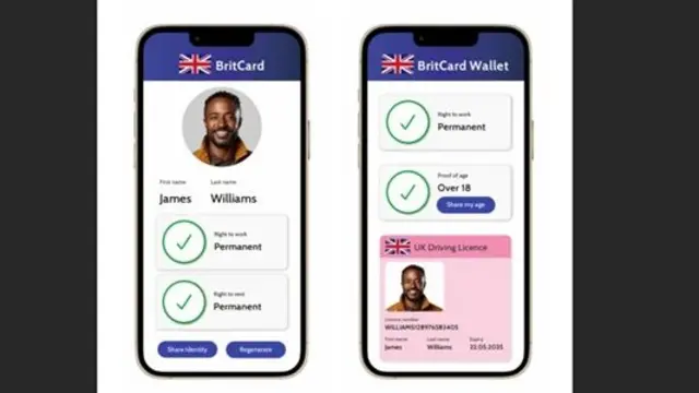 примерный набросок будущего удостоверения, разработанный аналитическим центром лейбористов