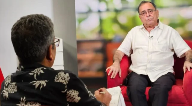 ரா அமைப்பின் முன்னாள் சிறப்பு செயலாளர் ராணா பானர்ஜியுடன் ரெஹான் ஃபசல்