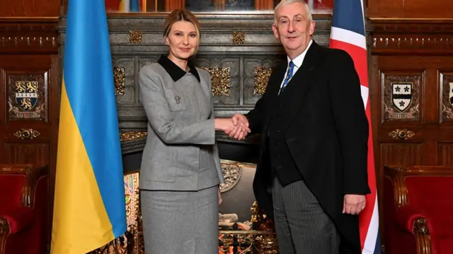 Елена Зеленская и Линдси Хойл