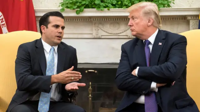 Trump y Rosselló