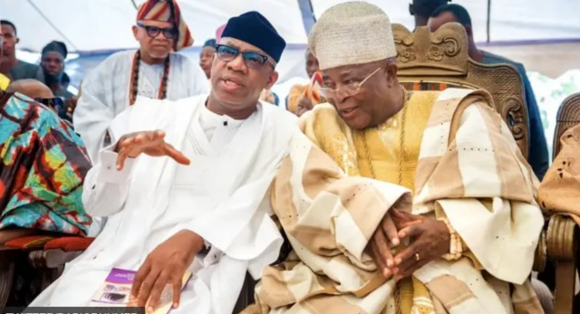 Gómìnà Dapo Abiodun àti Ọba