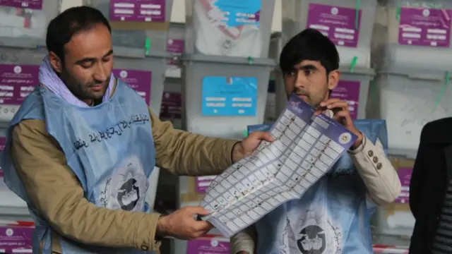 د ولسي جرګې د تېرو ټاکنو لومړنۍ پایلي باید د روانې لړم پر ۱۹ مه اعلان شوې وای