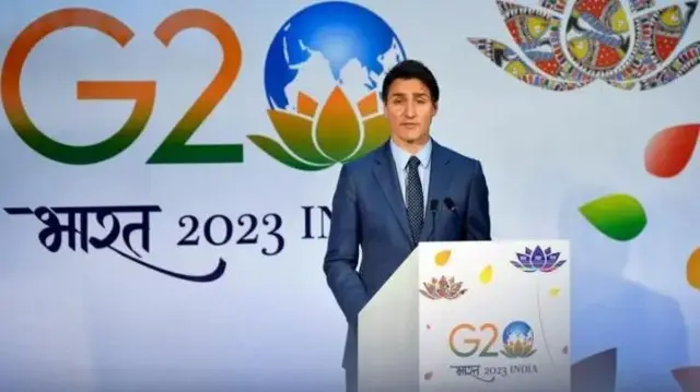 કૅનેડાના વડા પ્રધાન જસ્ટિન ટ્રૂડો જી-20 સંમેલન વખતે ગત વર્ષે ભારત પ્રવાસે આવ્યા હતા